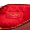 Valentino Leather VRing Clutch Secondhand