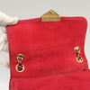 Chanel Chain Flap Shoulder Bag Suede