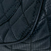 Chanel CC Quilted Perforated Lambskin Single Flap Secondhand