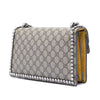 Gucci Medium GG Supreme Embroidered Crystal Bow Dionysus Shoulder Bag Secondhand