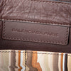 Balenciaga Suede Striped Papier Clutch Secondhand