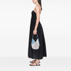 Bottega Veneta Small Nappa and Canvas Intrecciato Solstice Shoulder Bag Secondhand