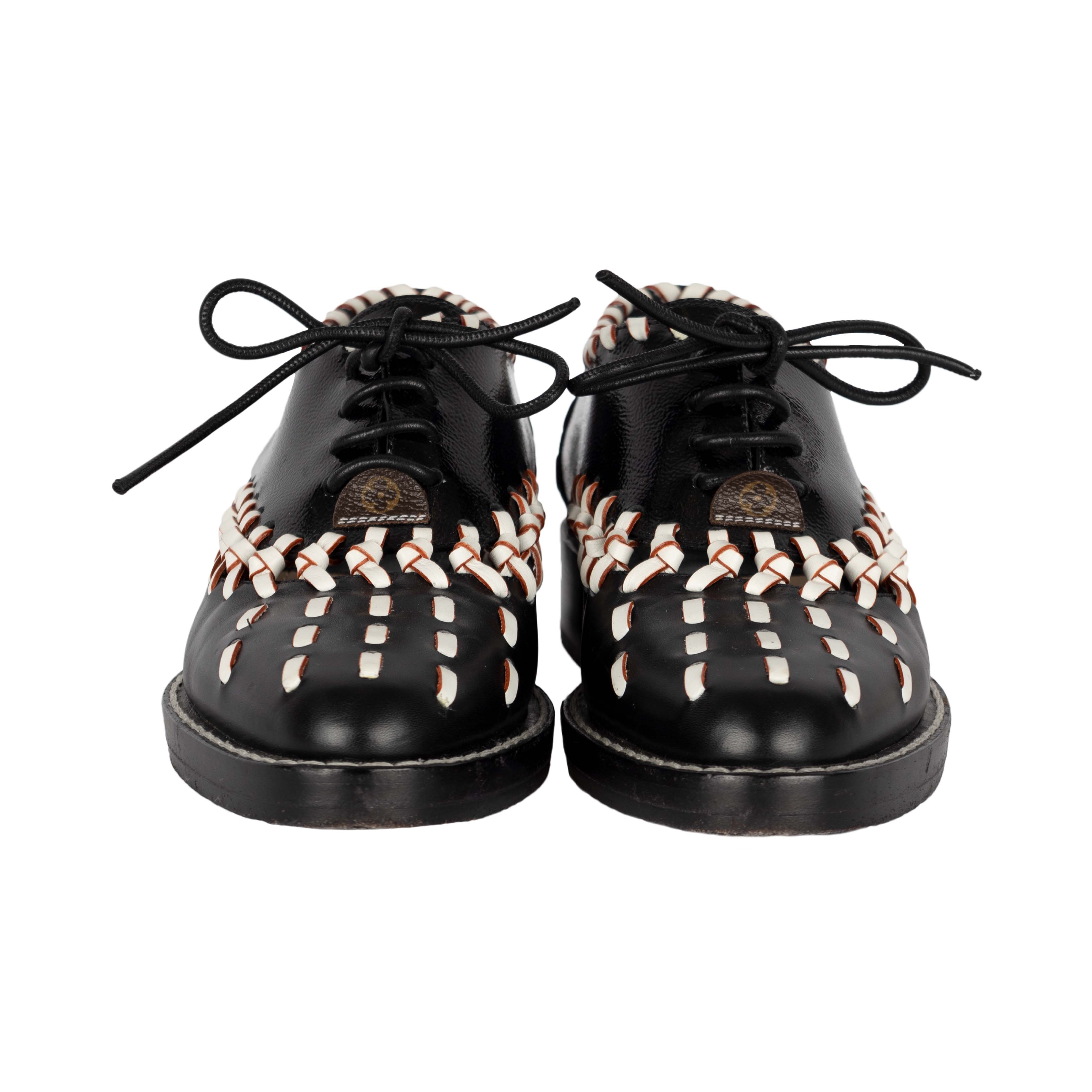 Louis Vuitton Manga Braided Oxford Shoes Second-hand