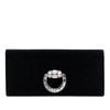 Gucci Suede Broadway Crystal Clutch Secondhand