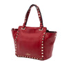 Valentino Mini Leather Rockstud Satchel Secondhand