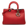 Dior Medium Pebbled Calfskin Diorissimo Satchel Secondhand