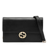 Gucci Dollar Calfskin Interlocking G Wallet on Chain Secondhand