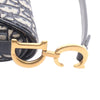 Dior Mini Oblique Canvas Saddle Bag Secondhand