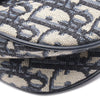 Dior Mini Oblique Canvas Saddle Bag Secondhand