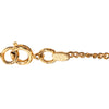 Secondhand Chanel CC Gold Plated and Heart Pendant Necklace