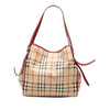 Burberry Small Haymarket Check Coated Canvas Canterbury Tote Secondhand