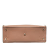 Valentino Leather Rockstud Dome Shopper Satchel Secondhand