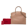 Valentino Leather Rockstud Dome Shopper Satchel Secondhand