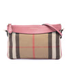 Burberry House Check Canvas Derby Peyton Crossbody Secondhand