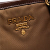 Prada Vitello Daino Trimmed Tessuto Satchel Secondhand