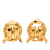 Chanel Gold Plated Faux Pearls Clip On Earrings Secondhand