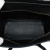 Celine Nano Bicolor Canvas and Leather Luggage Tote Secondhand