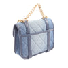 Chanel Mini Denim Chain Flap Bag Secondhand