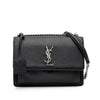 Saint Laurent Medium Leather Monogram Sunset Crossbody Secondhand