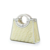 Fendi Zucca PVC Runaway Shopper Satchel Secondhand