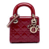 Dior Mini Patent Cannage Lady Dior Secondhand