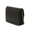 Chanel Paris Cuba Square Quilted Caviar Thread Around Wallet On Chain Secondhand