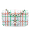 Chanel Mini Rectangular Classic Plaid Printed Calfskin Single Flap Secondhand