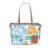 LOEWE Paulas Ibiza Small Canvas Waterlily Print Cushion Tote Secondhand