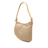 Fendi Zucchino Canvas Oyster Shoulder Bag Secondhand