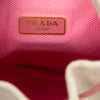 Prada Canvas Canapa Logo Drawstring Pouch Secondhand