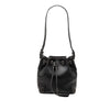 Burberry Leather Drawstring Bucket Bag Secondhand