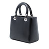 Dior Medium Calfskin Embroidered Flower Lady Dior Secondhand