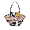 Christian Louboutin Canvas Floral Embroidered Loubishore Tote Secondhand
