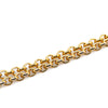 Chanel Gold Plated CC Round Pendant Necklace Secondhand