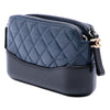 Chanel Bicolor Aged Calfskin Gabrielle Double Zip Clutch with Chain Secondhand