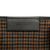 Secondhand Balenciaga Wool Houndstooth Navy Cabas Tote S