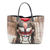 Givenchy Large Textured Coated Canvas Tribal Girl Print Antigona Tote Secondhand