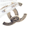 Chanel CC Gold Plated Rhinestone Assymetrical Ear Cuff Earrings Secondhand