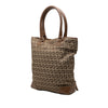 Fendi Zucchino Canvas Chef Front Pocket Shopping Tote Secondhand