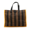 Fendi Pequin Canvas Tote Secondhand