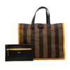 Fendi Pequin Canvas Tote Secondhand