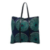 Burberry Leather Trimmed Prorsum Printed Nylon Tote Secondhand