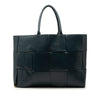 Bottega Veneta Large Leather Intrecciato The Arco Tote Secondhand