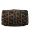 Fendi Zucca Canvas Double Flap Shoulder Bag Secondhand