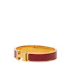 Hermès Narrow Enamel Clic H Bracelet PM Secondhand