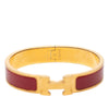 Hermès Narrow Enamel Clic H Bracelet PM Secondhand