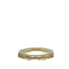 Chanel Resin and Gold Plated Octagonal Bangle Secondhand