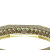 Chanel Resin and Gold Plated Octagonal Bangle Secondhand