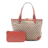 Gucci Medium GG Canvas Craft Tote Secondhand