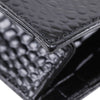 Saint Laurent Croc Embossed Patent Clutch Secondhand